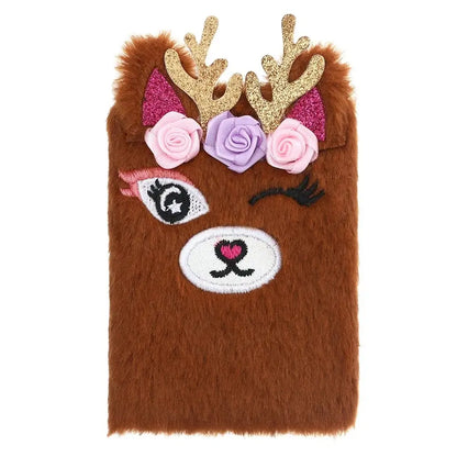 Carnets kawaii en peluche