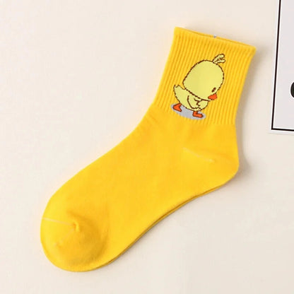 Chaussettes Canard Kawaii