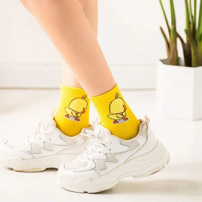 Chaussettes Canard Kawaii