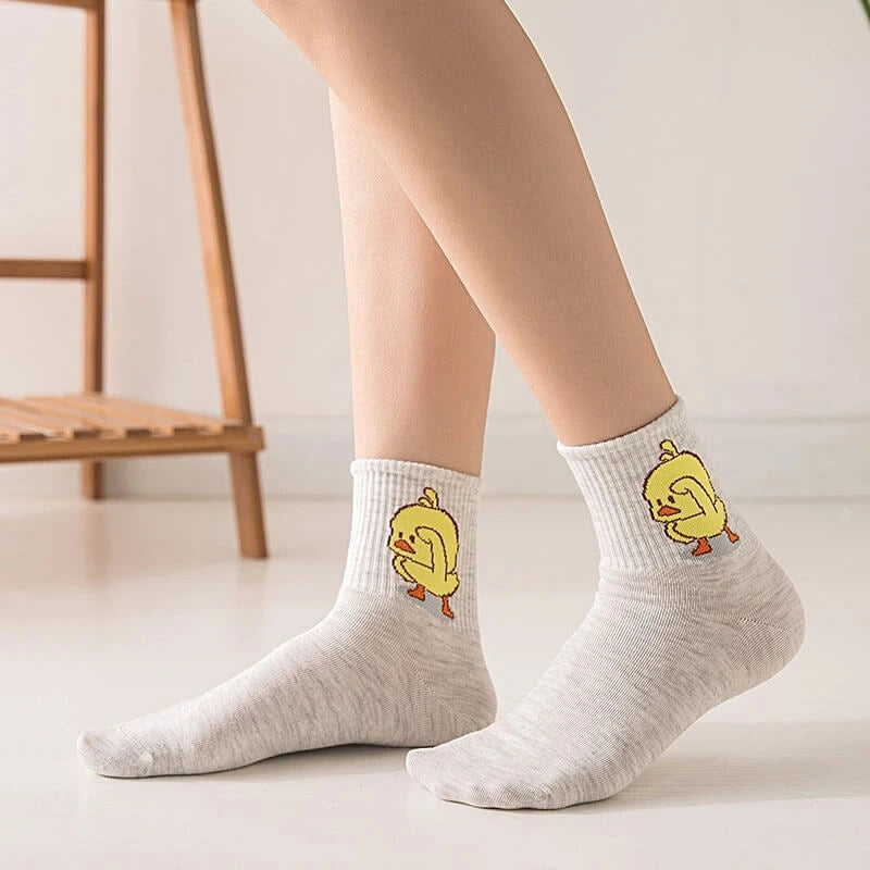 Chaussettes Canard Kawaii