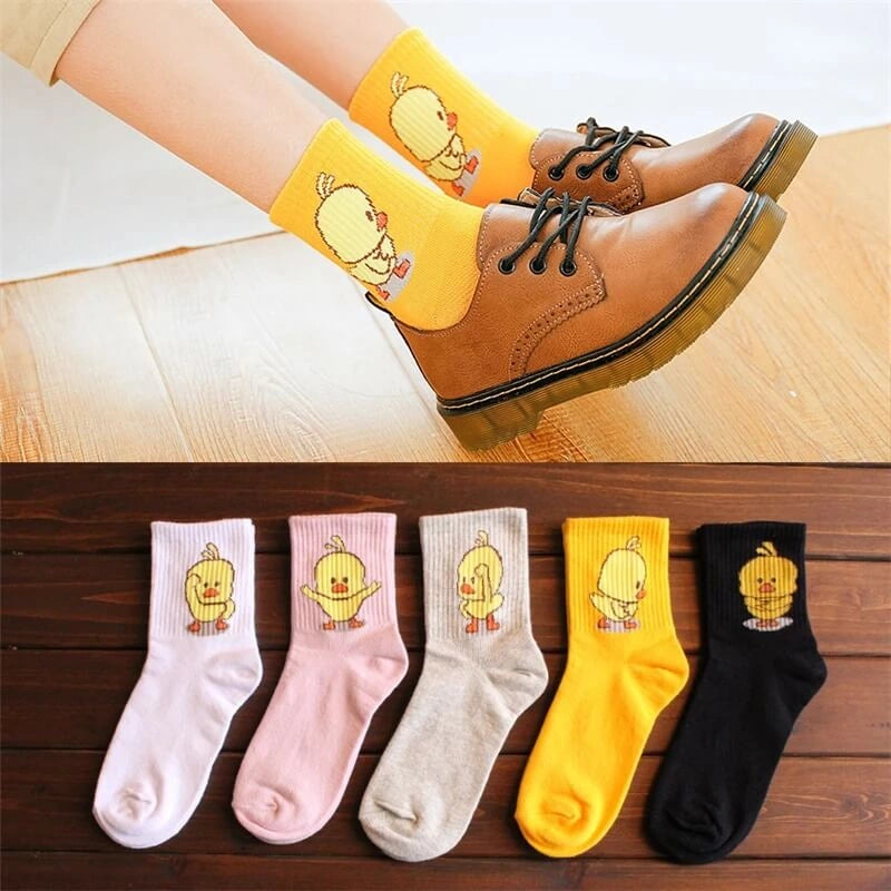 Chaussettes Canard Kawaii