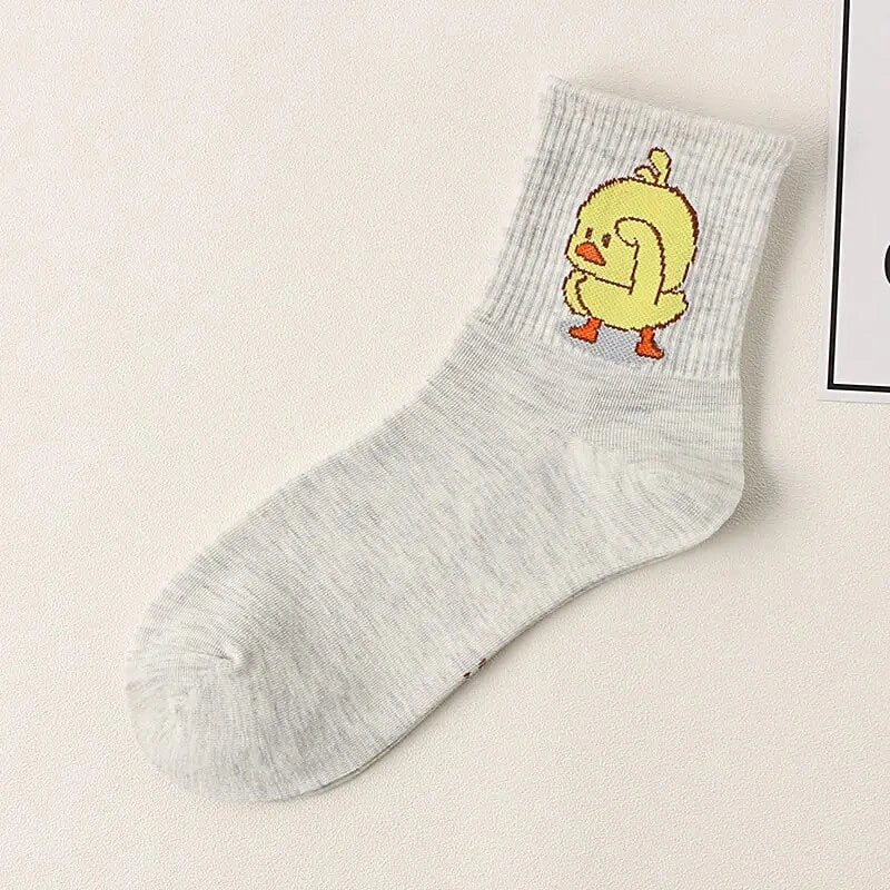 Chaussettes Canard Kawaii