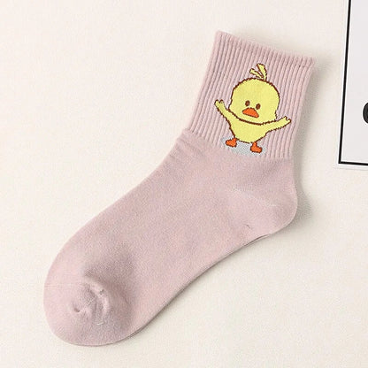 Chaussettes Canard Kawaii