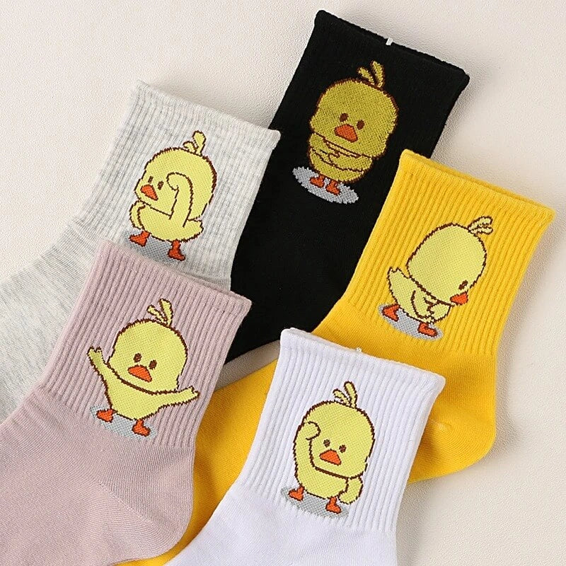 Chaussettes Canard Kawaii