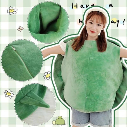 Carapace Tortue Coussin Peluche 🐢