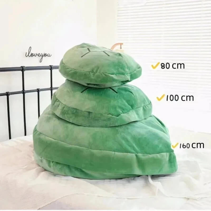 Carapace Tortue Coussin Peluche 🐢