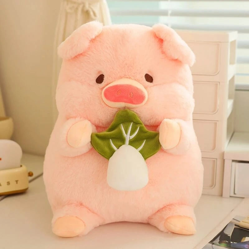 Porkie la Peluche Cochon Gourmand