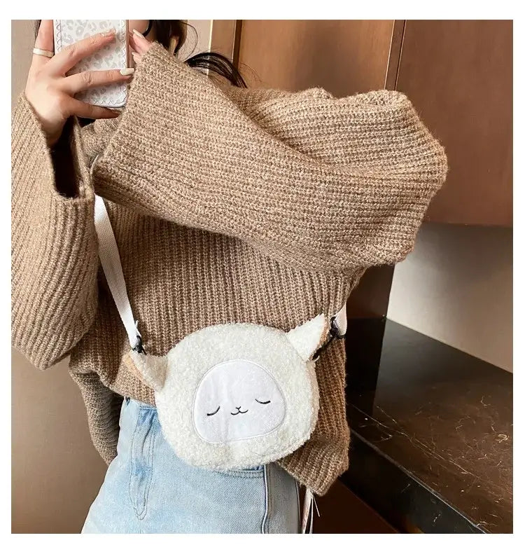 Neko, Shiba and Hitsuji Plush Bags