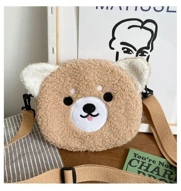 Bolsas de peluche Neko, Shiba y Hitsuji