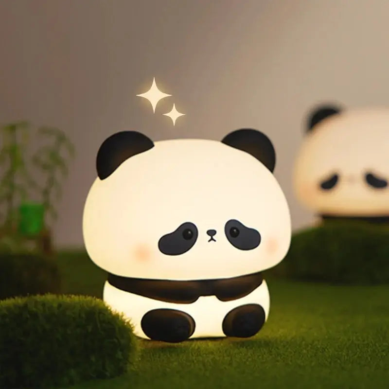 Luz nocturna LED panda