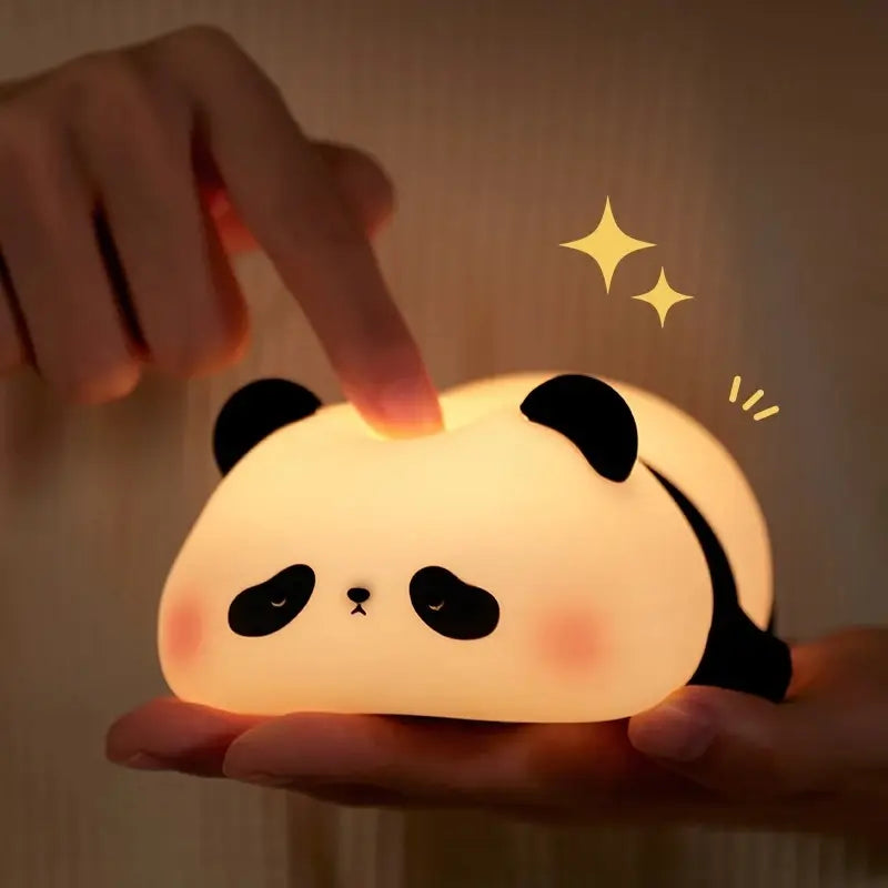 Luz nocturna LED panda